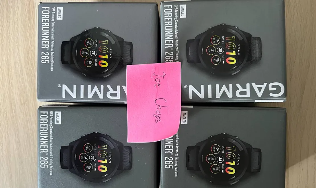 Garmin Order Success